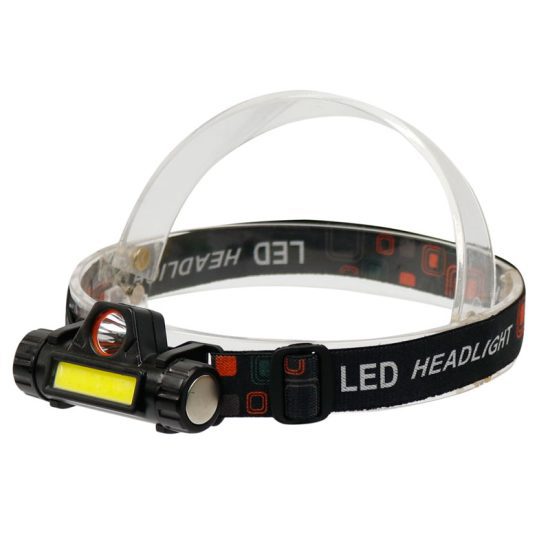 چراغ قوه پیشانی هدلایت شارژی ۲ کاره high power head lamp