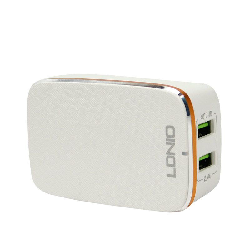 شارژر دیواری ldnio a2204 2port 2.4a 12w + کابل میکرو یو اس بی شارژر دیواری ldnio a2204 2port 2.4a 12w + کابل میکرو یو اس بی