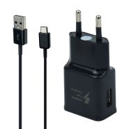 شارژر دیواری فست شارژ s8 pd 15w + کابل type-c