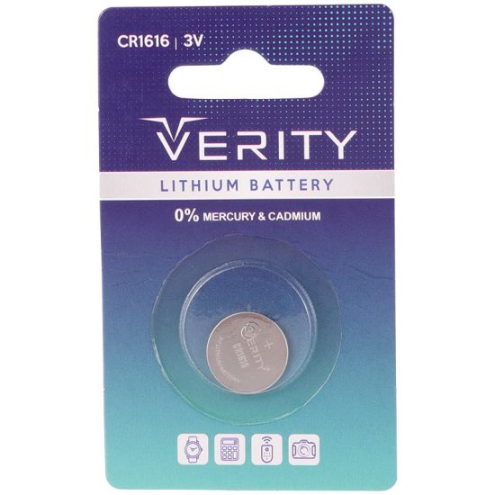 باتری سکه ای verity cr1616