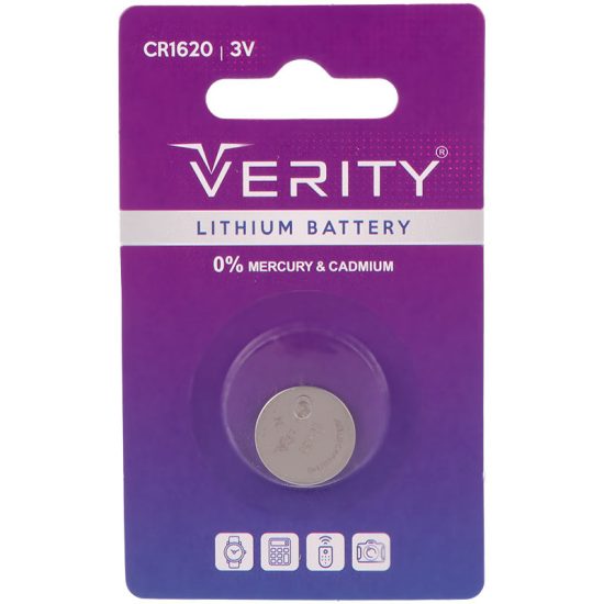 باتری سکه ای verity cr1620