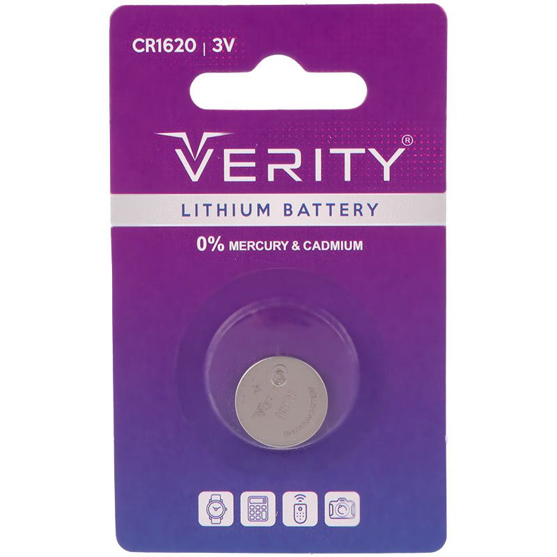 باتری سکه ای verity cr1620