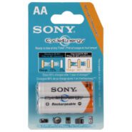 باتری دوتایی قلمی شارژی sony cycle energy ni-mh aa 4600mah