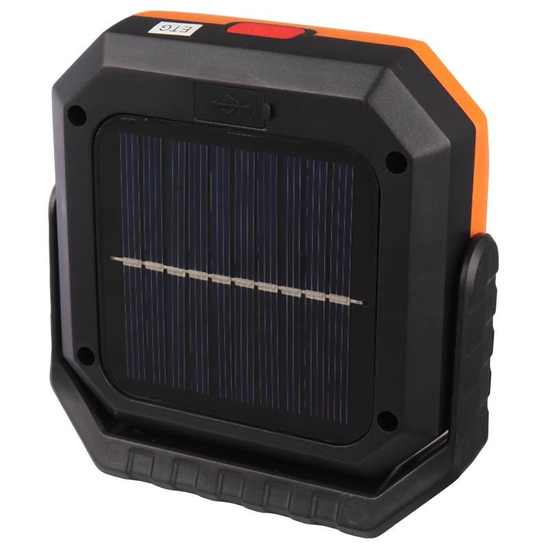 چراغ قوه کمپی خورشیدی cob k-601 چراغ قوه کمپی خورشیدی cob k-601