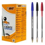 خودکار بیک bic cristal large 1.6mm بسته 50 عددی