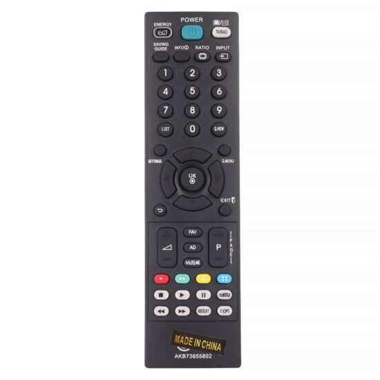 کنترل تلویزیون ال جی lg 802