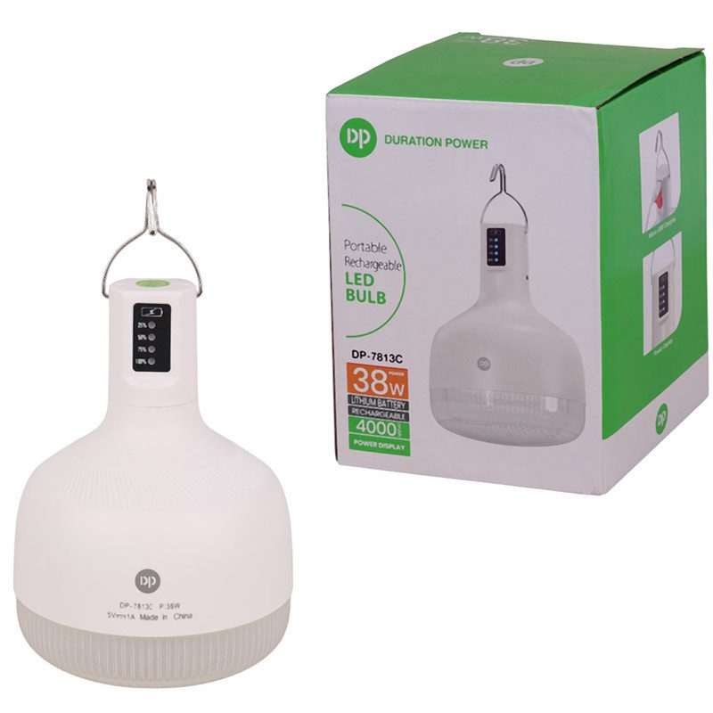 لامپ آویزدار شارژی dp.led light dp-7813c 38w لامپ آویزدار شارژی dp.led light dp-7813c 38w