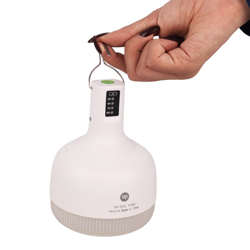 لامپ آویزدار شارژی dp.led light dp-7813c 38w لامپ آویزدار شارژی dp.led light dp-7813c 38w