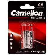 باتری دوتایی قلمی camelion plus alkaline 1.5v aa