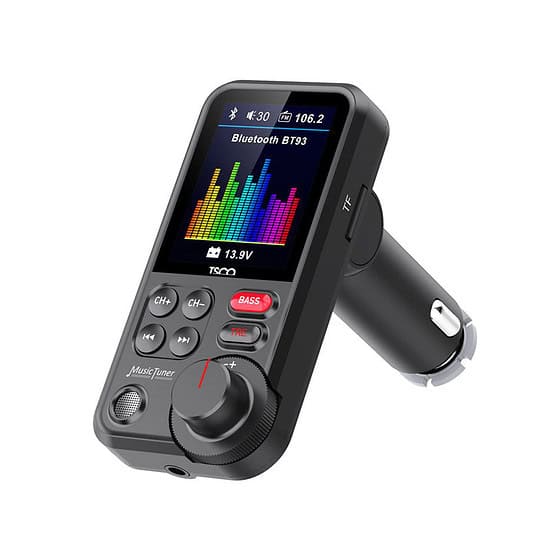 شارژر فندکی + fm player بلوتوثی tsco bfm2220