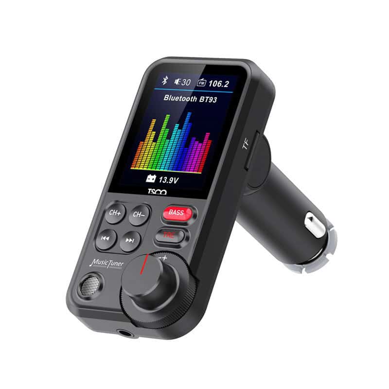 شارژر فندکی + fm player بلوتوثی tsco bfm2220