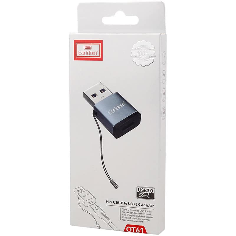 تبدیل earldom et-ot61 type-c to usb otg تبدیل earldom et-ot61 type-c to usb otg