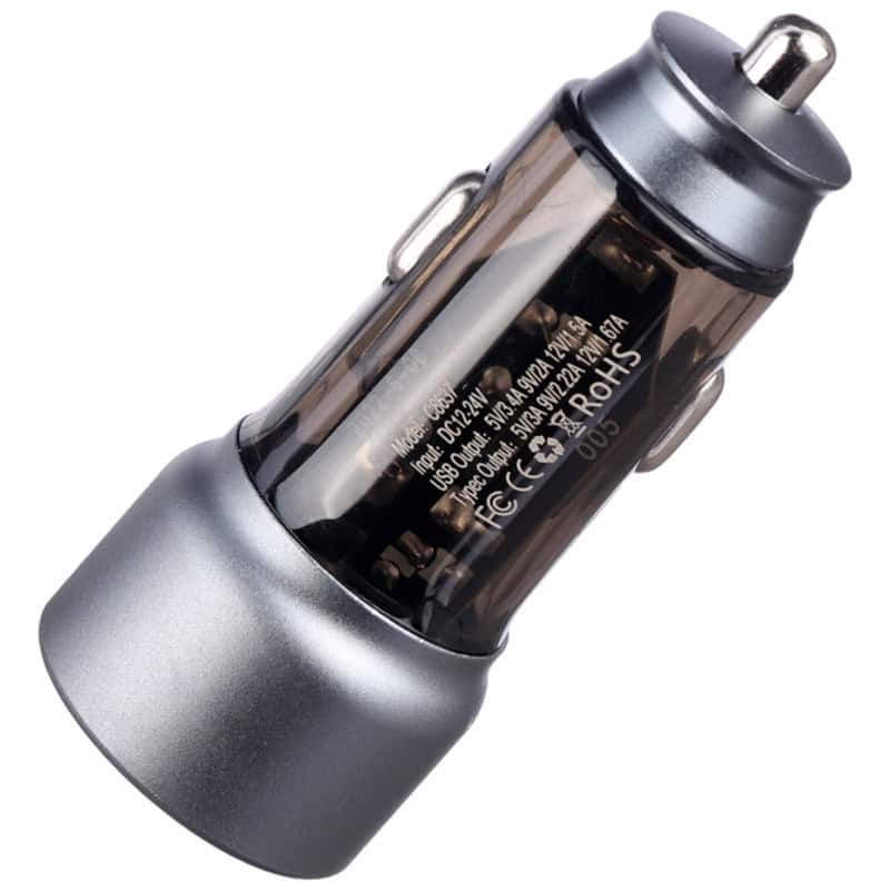 شارژر فندکی فست شارژ pioneer c8637 qc3.0 pd 3a 20w شارژر فندکی فست شارژ pioneer c8637 qc3.0 pd 3a 20w