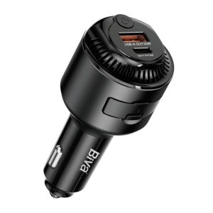 شارژر فندکی فست شارژ و خوشبو کننده خودرو biva cc-013 3a pd 30w
