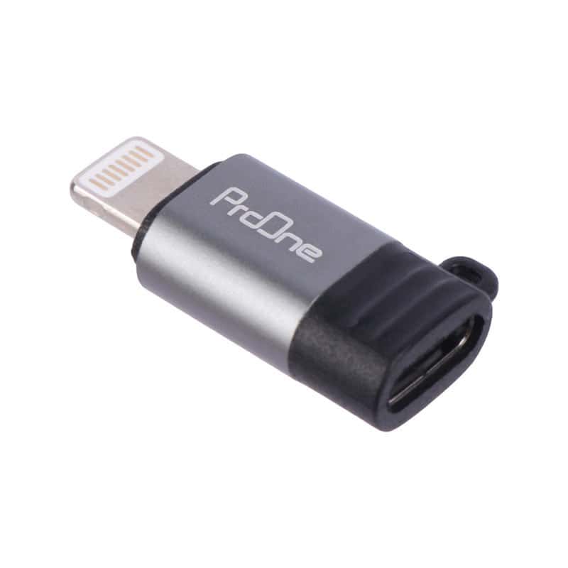 تبدیل proone pco09 otg type-c to lightning تبدیل proone pco09 otg type-c to lightning