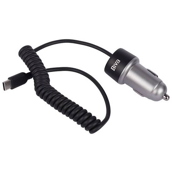 شارژر فندکی فست شارژ biva cc-39 3a qc3.0 pd 30w