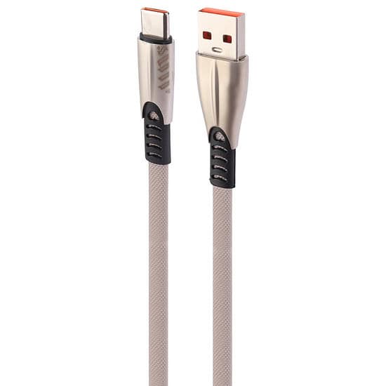کابل تایپ سی فست شارژ mns m013c 5a 1.1m