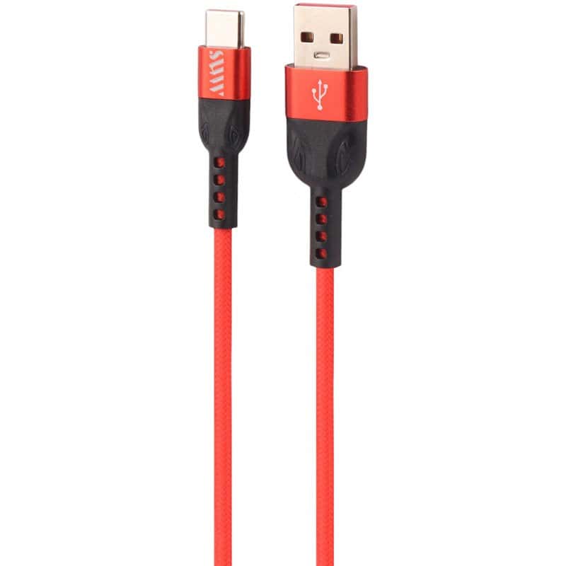 کابل تایپ سی فست شارژ mns m020c 5a 1.1m
