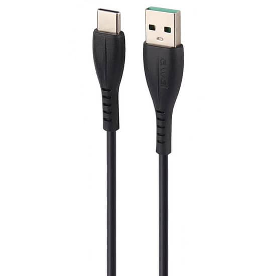 کابل تایپ سی فست شارژ awei cl-115t 2.4a 1m