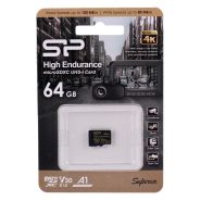 رم میکرو 64 گیگ سیلیکون پاور silicon power high endurance a1 v30 u3 100mb/s