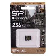رم میکرو 256 گیگ سیلیکون پاور silicon power high endurance a1 v30 u3 100mb/s