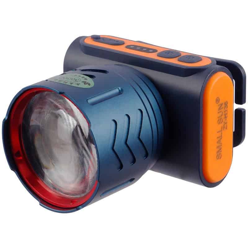 چراغ قوه پیشانی هدلایت شارژی small sun zy-h136 چراغ قوه پیشانی هدلایت شارژی small sun zy-h136