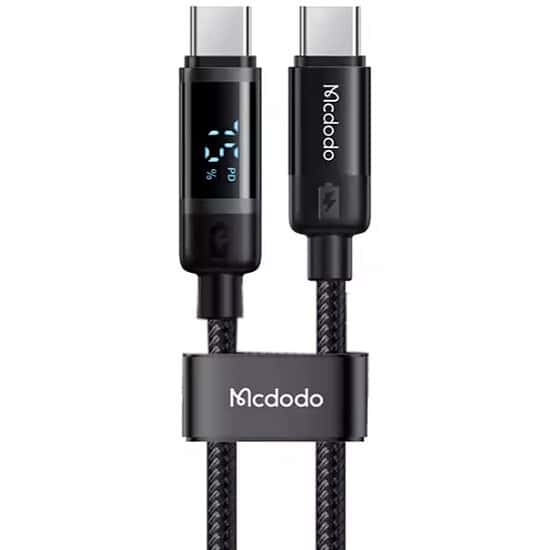 کابل تبدیل فست شارژ mcdodo ca-578 type-c to type-c 3a pd 60w 1.2m
