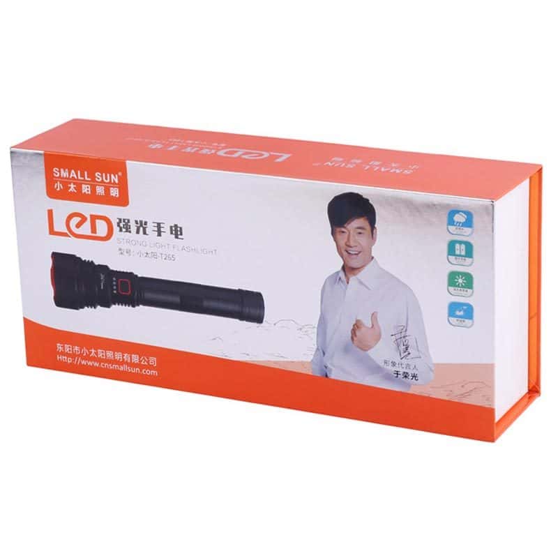 چراغ قوه شارژی small sun zy-t265 چراغ قوه شارژی small sun zy-t265