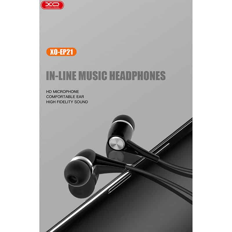 هندزفری سیمی ایکس او XO-EP21 هندزفری سیمی ایکس او XO-EP21