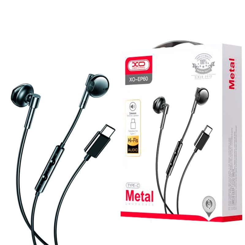 هندزفری تایپ سی ایکس او XO-EP60 هندزفری تایپ سی ایکس او XO-EP60