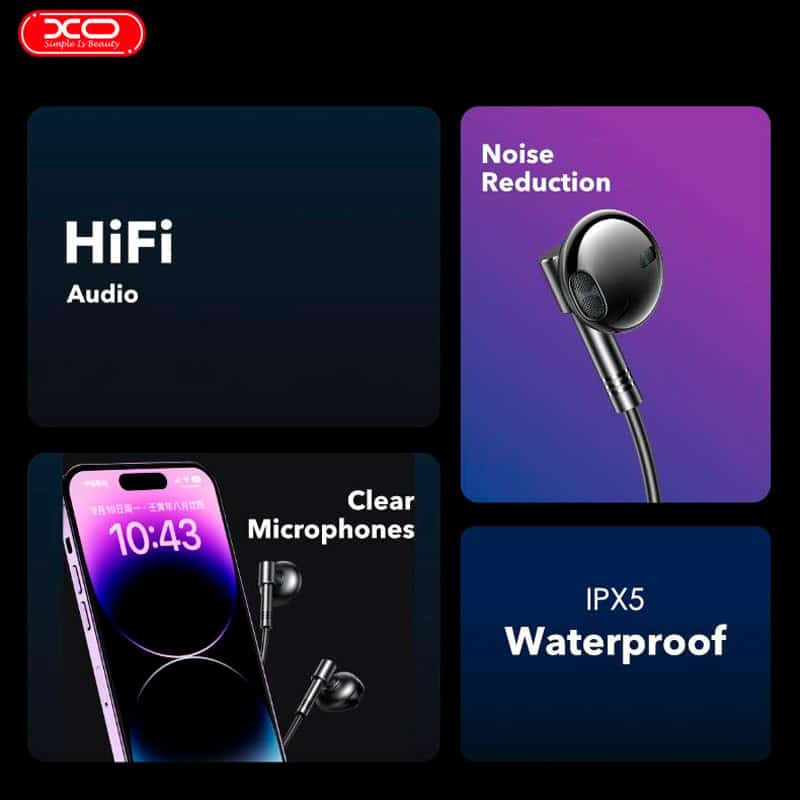 هندزفری تایپ سی ایکس او XO-EP60 هندزفری تایپ سی ایکس او XO-EP60