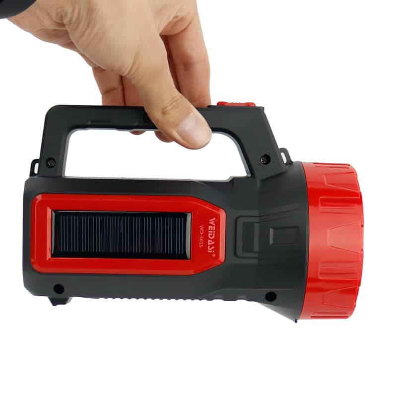 چراغ قوه شارژی خورشیدی ویداسی weidasi wd-561s چراغ قوه شارژی خورشیدی ویداسی weidasi wd-561s