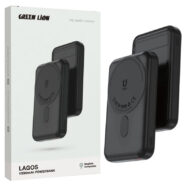 پاور بانک بی سیم فست شارژ گرین لاین Lagos PD 22.5W ظرفیت 10000 میلی آمپر ساعت