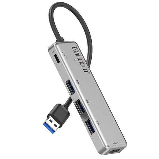 هاب 5 پورت USB2.0 ارلدام ET-HUB12