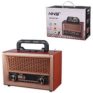 رادیو اسپیکر بلوتوثی رم و فلش خور NNS NS-2077BT + ریموت کنترل