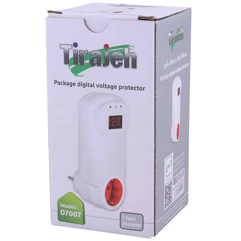 محافظ برق پکیج ارت دار تیراژه D7007 محافظ برق پکیج ارت دار تیراژه D7007