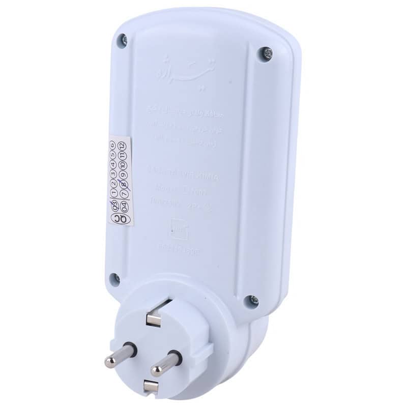 محافظ برق پکیج ارت دار تیراژه D7007 محافظ برق پکیج ارت دار تیراژه D7007