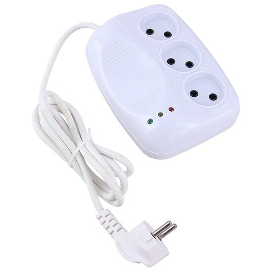 محافظ برق یخچال و فریزر 3 خانه تیراژه S4000 با کابل 1.8 متری