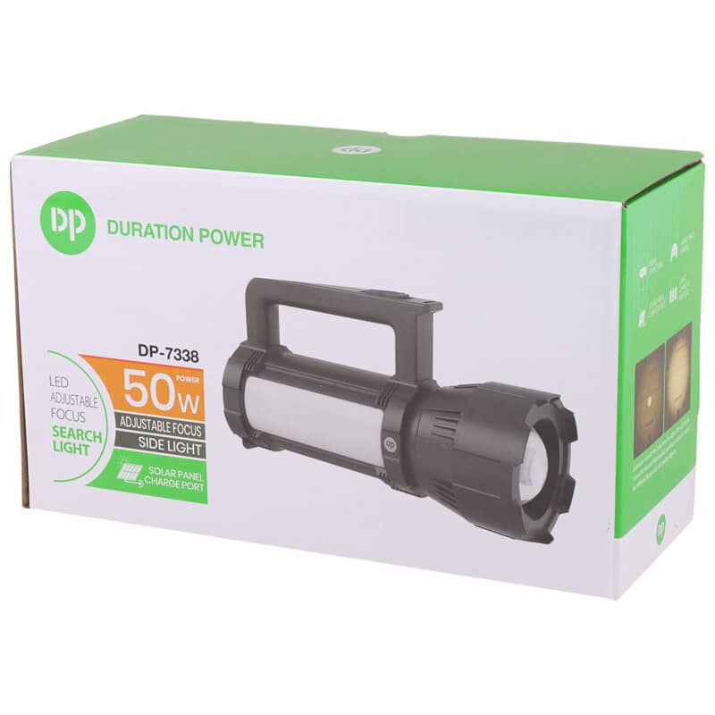 چراغ قوه شارژی DP.LED Light DP-7338 چراغ قوه شارژی DP.LED Light DP-7338