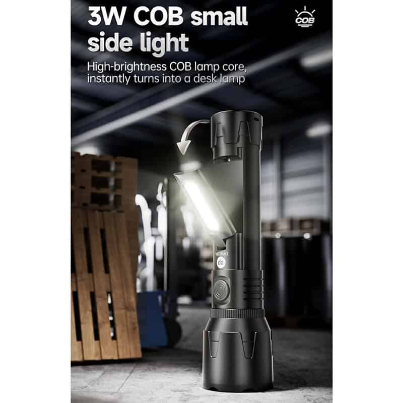 چراغ قوه شارژی DP.LED Light DP-9191A چراغ قوه شارژی DP.LED Light DP-9191A