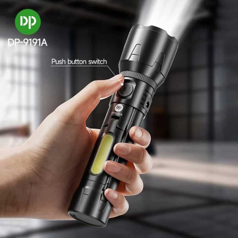 چراغ قوه شارژی DP.LED Light DP-9191A چراغ قوه شارژی DP.LED Light DP-9191A