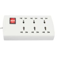 چند راهی 6 خانه وحدت الکتریک MK با کابل 1٫6 متری