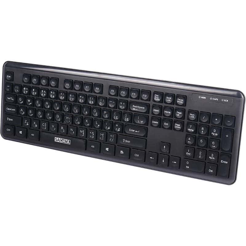 کیبورد و موس بی سیم سادیتا SKM-3403