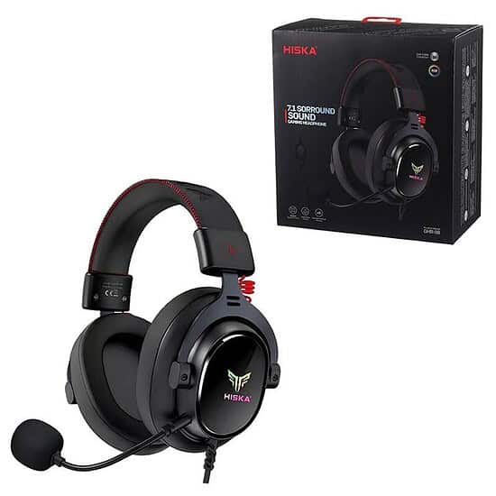 هدست گیمینگ سیم دار Hiska GHR-08