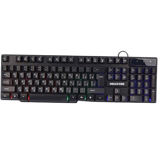 کیبورد گیمینگ مچر MR-304 RGB
