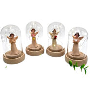 چراغ خواب حبابی طرح فرشته کد 13106 سایز 4