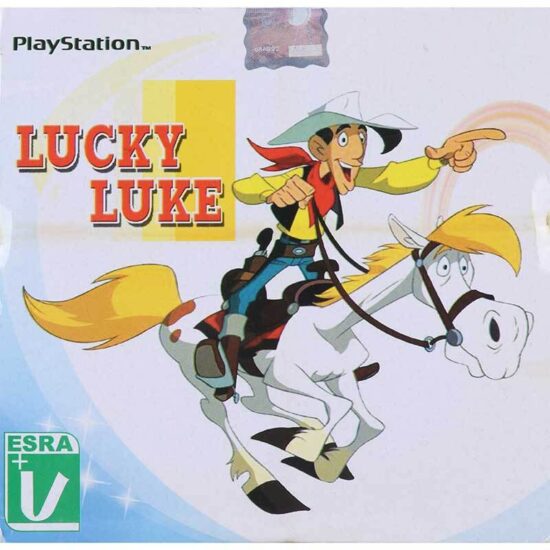 بازی Lucky Luke لوح زرین مناسب برای PS1