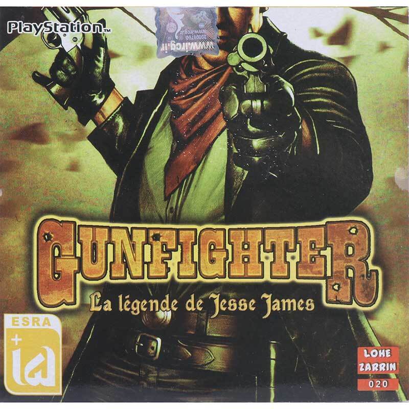 بازی Gunfighter The Legend of Jesse James لوح زرین مناسب برای PS1 بازی Gunfighter The Legend of Jesse James لوح زرین مناسب برای PS1