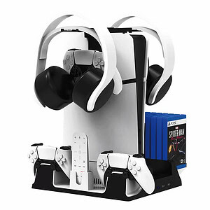 پایه نگهدارنده و شارژر دسته PS5 Slim / PS5 تسکو TGS 20