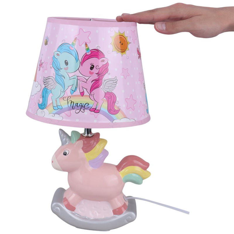 چراغ خواب طرح آباژور یونیکورن BHD-781 چراغ خواب طرح آباژور یونیکورن BHD-781